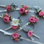 Boutonnieres, Corsages, Pink Bridal Flowers,