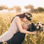 Lalang Field Photoshoot, Burgundy Bouquet, Bridal Bouquet SIngapore